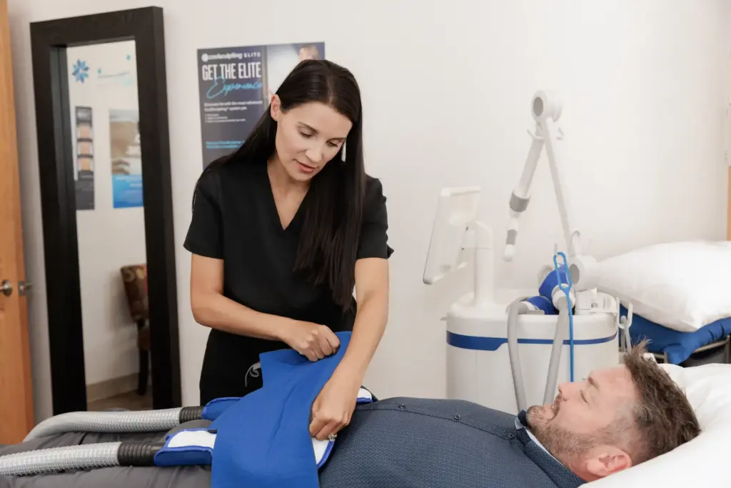 CoolSculpting Elite treatment at The Aesthetic Center, Bismarck ND