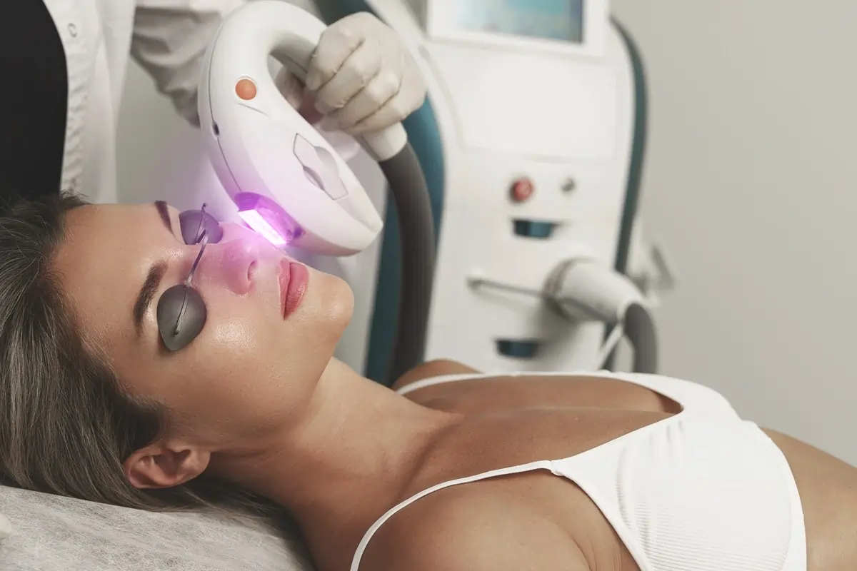 IPL treatment for brighter skin
