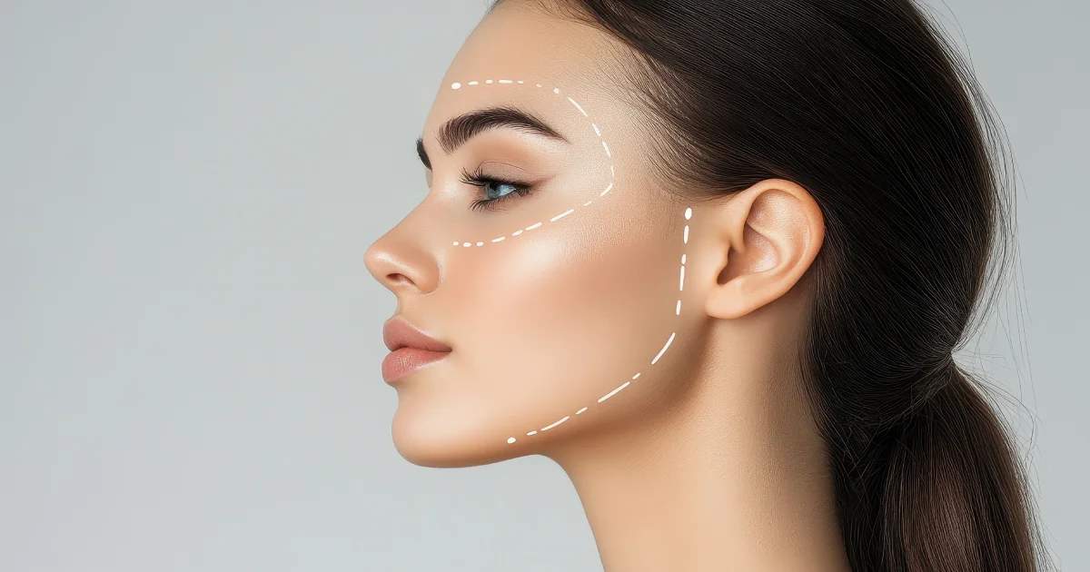 Fat transfer for natural facial volume and contour